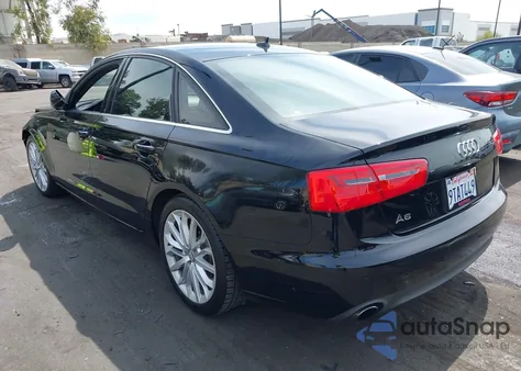 2013 Audi A6 2.0T Premium из США, поврежденный, VIN WAUGFAFC5DN155105